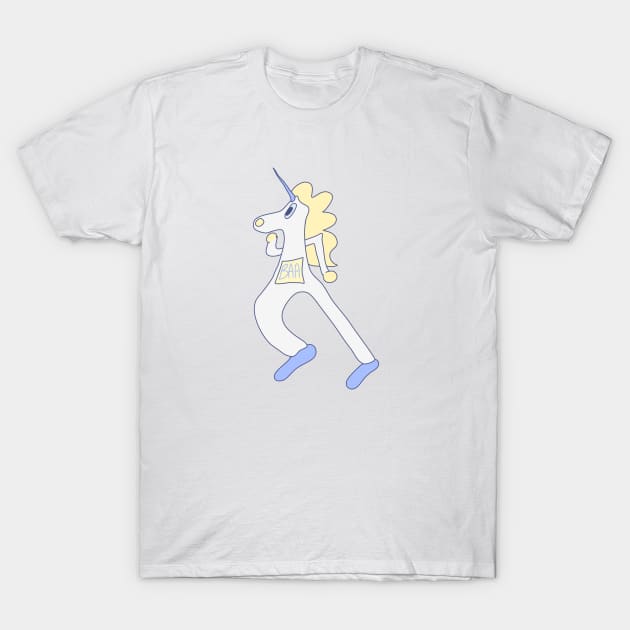 Run unicorn T-Shirt by Sci-Emily